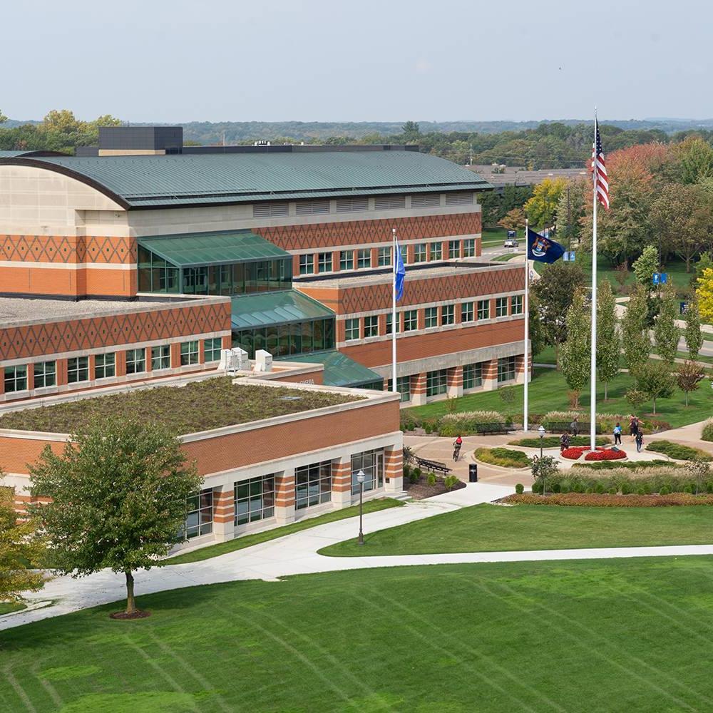 The student services building